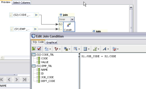 image:Figure shows the Edit Join Condition window.