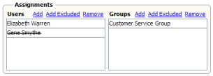 image:Figure shows an LDAP group in the Groups list.