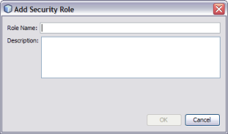 image:Figure shows the Add Security Role dialog box.