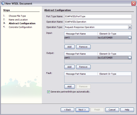 image:New WSDL Document Populated