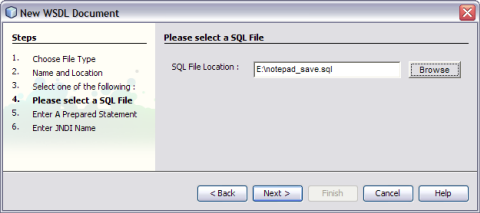 image:Select SQL File