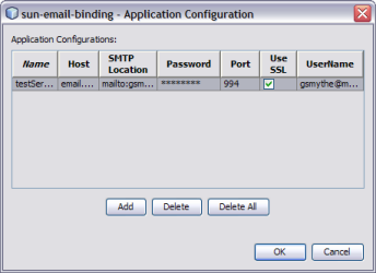 image:Figure shows the Application Configuration Editor.