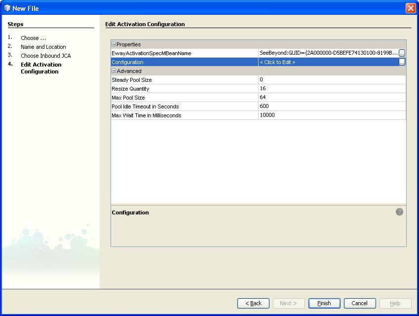 image:Edit JCA Configuration Parameters First Box