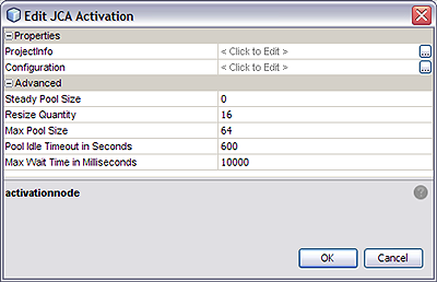 image:Configuring Properties of a HL7 JCA Adapter Instance