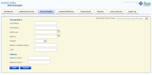 image:Figure shows a sample phonetic search.