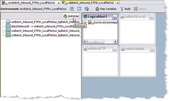 image:Image shows the Environment Editor prior to using the Automap function