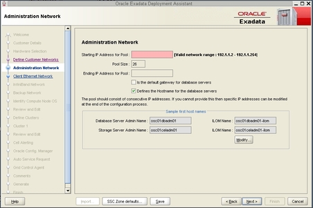 image:Graphic showing the Administration Network page.