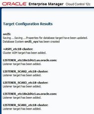 image:Target configuration results window.