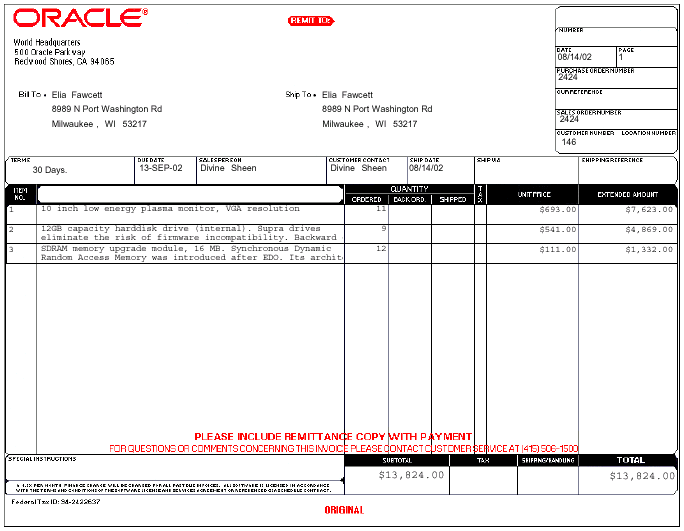 report sales a writing an Report Building Invoice