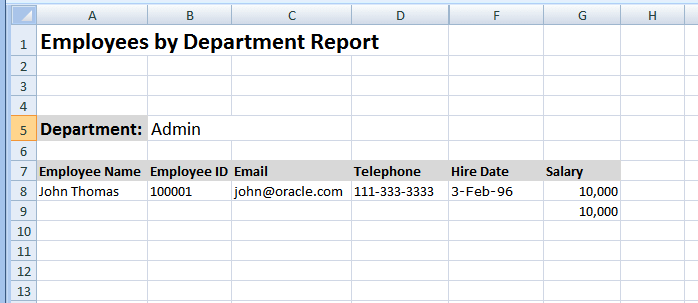 what is an excel template