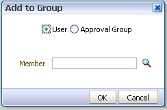Add to Group Dialog
