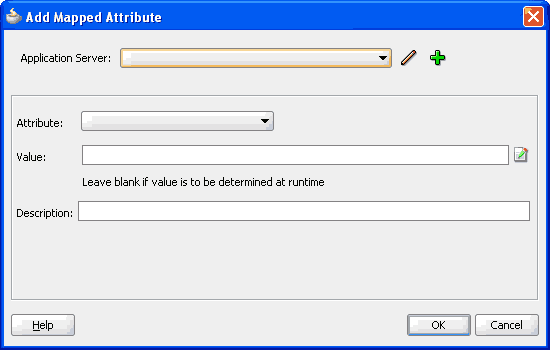 Add Mapped Attribute Dialog
