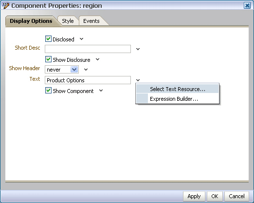 set prompt text color oracle forms