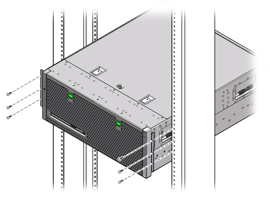 image:Figure showing where to secure the front hardmount brackets.