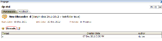 Participate in a Discussion Item