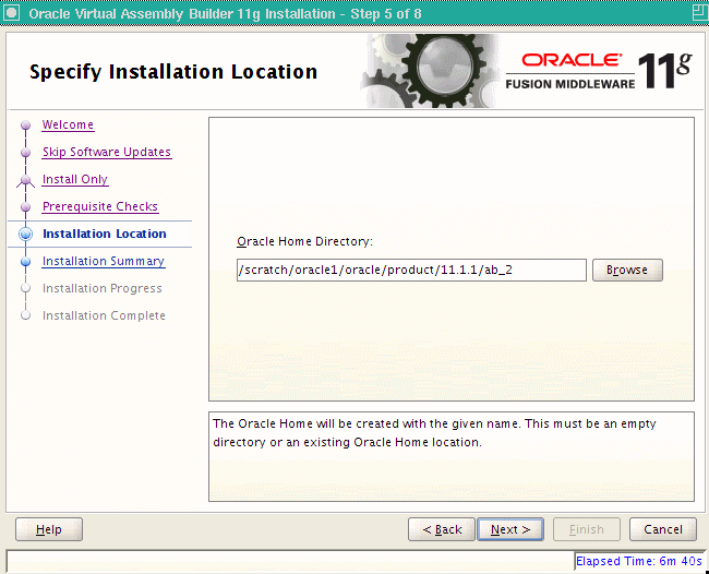 Install location page Install location page