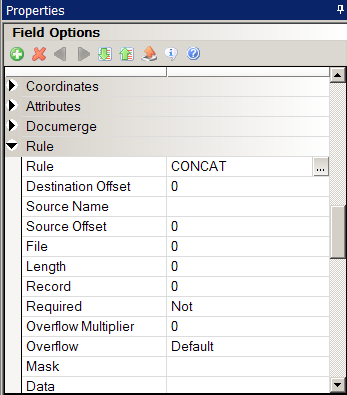 Field options