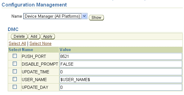 Manage INI section of INF file