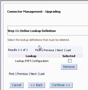 Connector Management - Upgrading