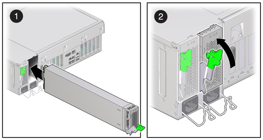 image:Figure showing installing a power supply.