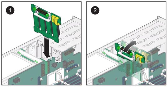 image:The illustration shows installing the hard drive backplane.