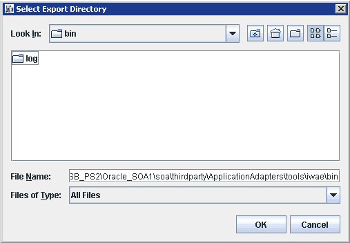 how export directory listing to a file