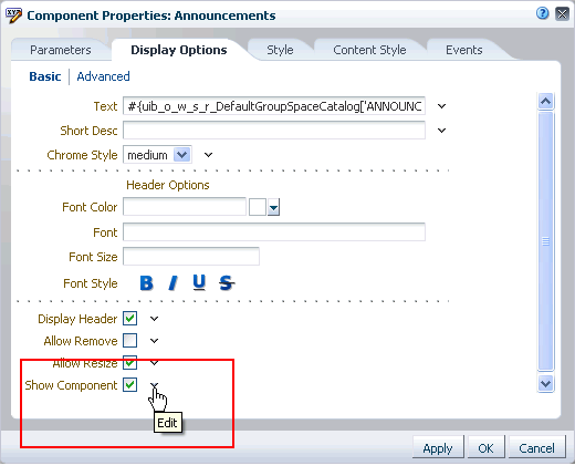 Edit icon for Expression Editor