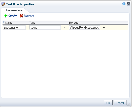 New Parameter in the Taskflow Properties Dialog