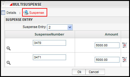 Activity with multiple suspense fields