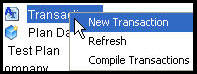 transaction right-click menu