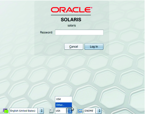 Keyboard Selection in Gnome Display Manager image:Keyboard Selection in Gnome Display Manager