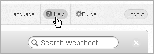 Description of websheet_help.gif follows