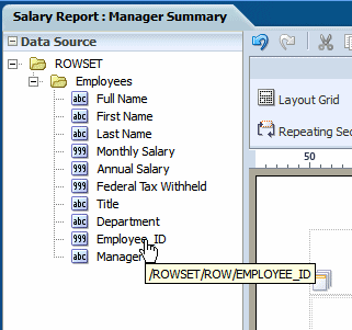 Hover Text Displaying Absolute Path to Element