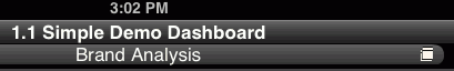 Dashboard page icon