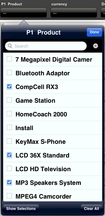 Advanced prompt showing Search field.