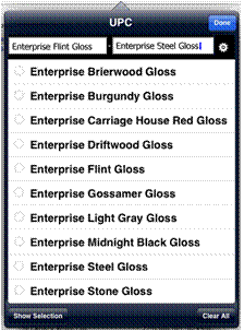 List prompt with Between operator