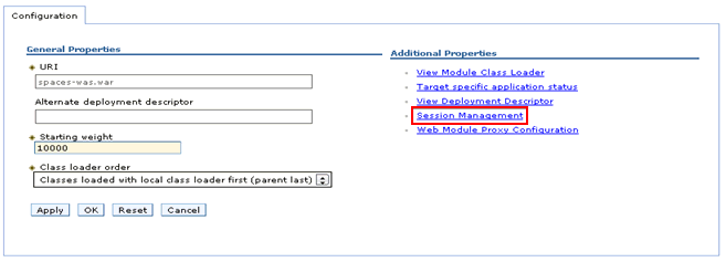 Configure Module screenshot