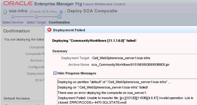 scs_CommunityWorkflows Fails to Deploy