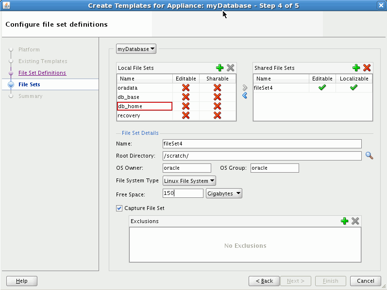 Configure properties