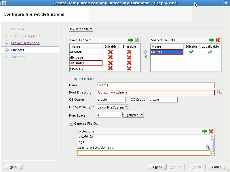 Configure properties