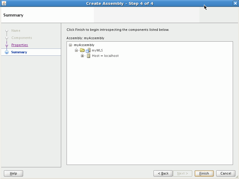 Configure properties