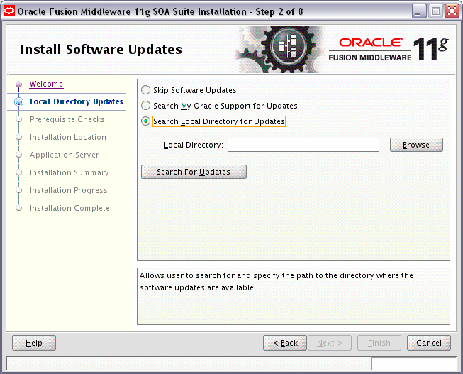 Proxy Configuration Screen