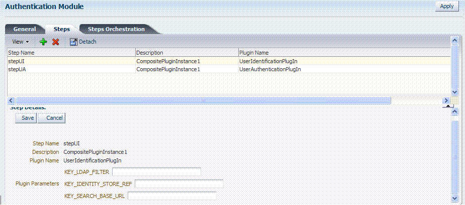 Default LDAPPlugin Steps and Details