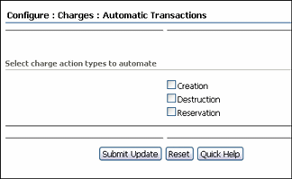 Text describes the Configure Automatic Transactions Page.