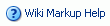 Wiki Markup Help Icon