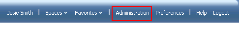 Administration component