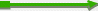 Thick, solid, green, one-way arrow