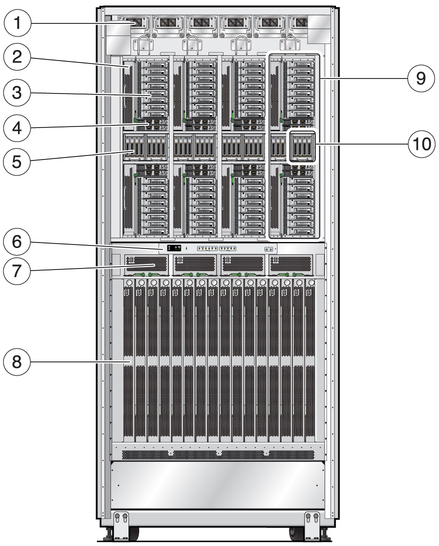 image:Figure shows features of the rear of the chassis. 