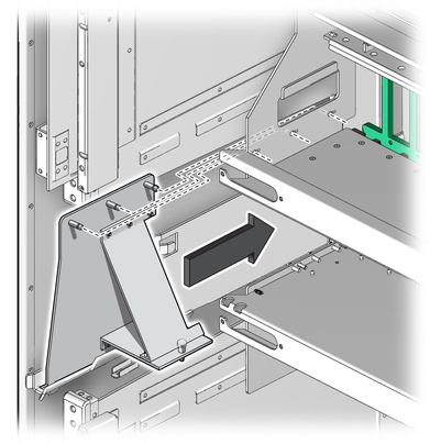 image:Attaching a handle to the midplane. 