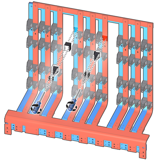 image:Figure shows crown clips. 